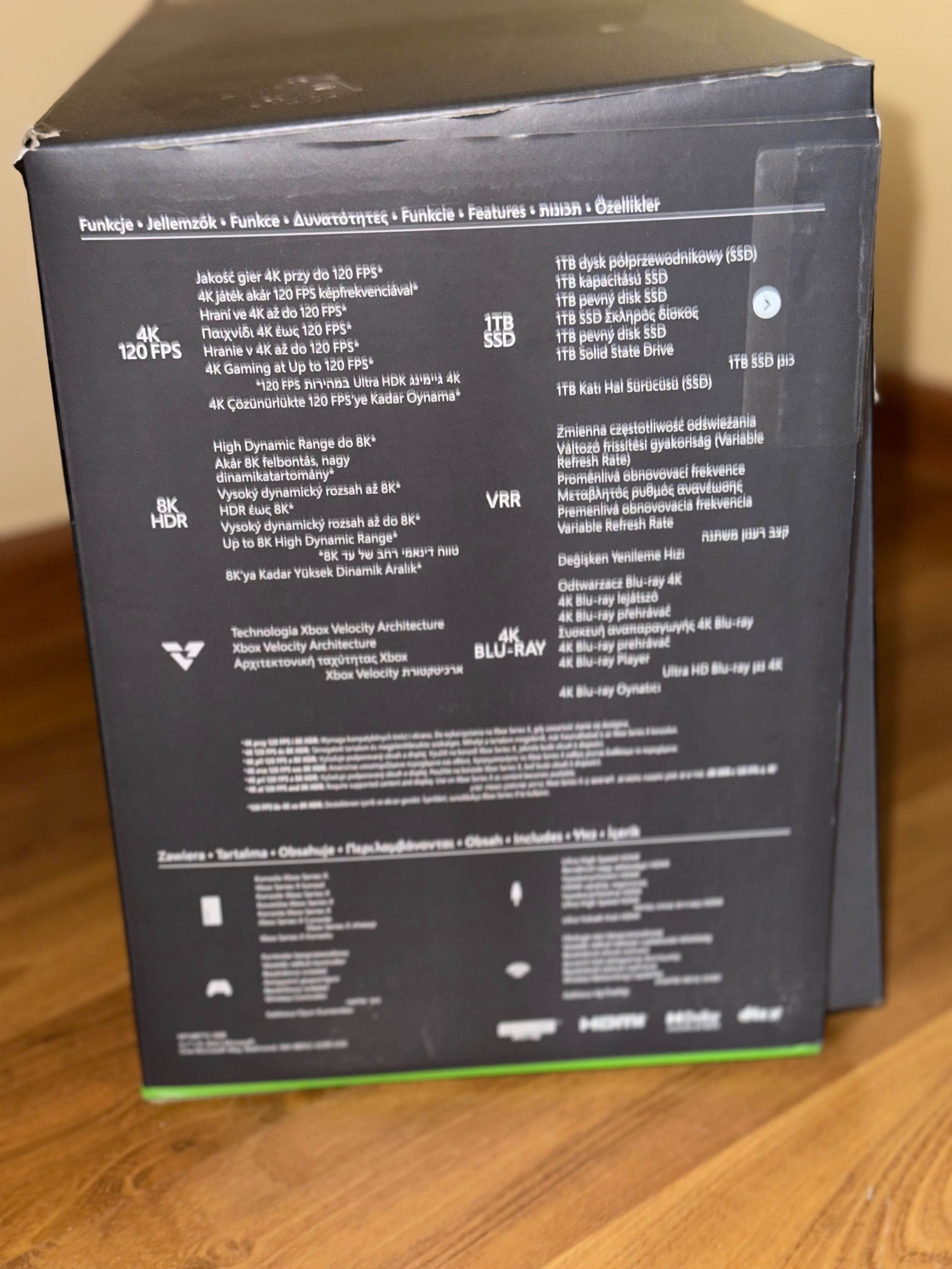 Xbox SERIES X 4k fps 1tb
