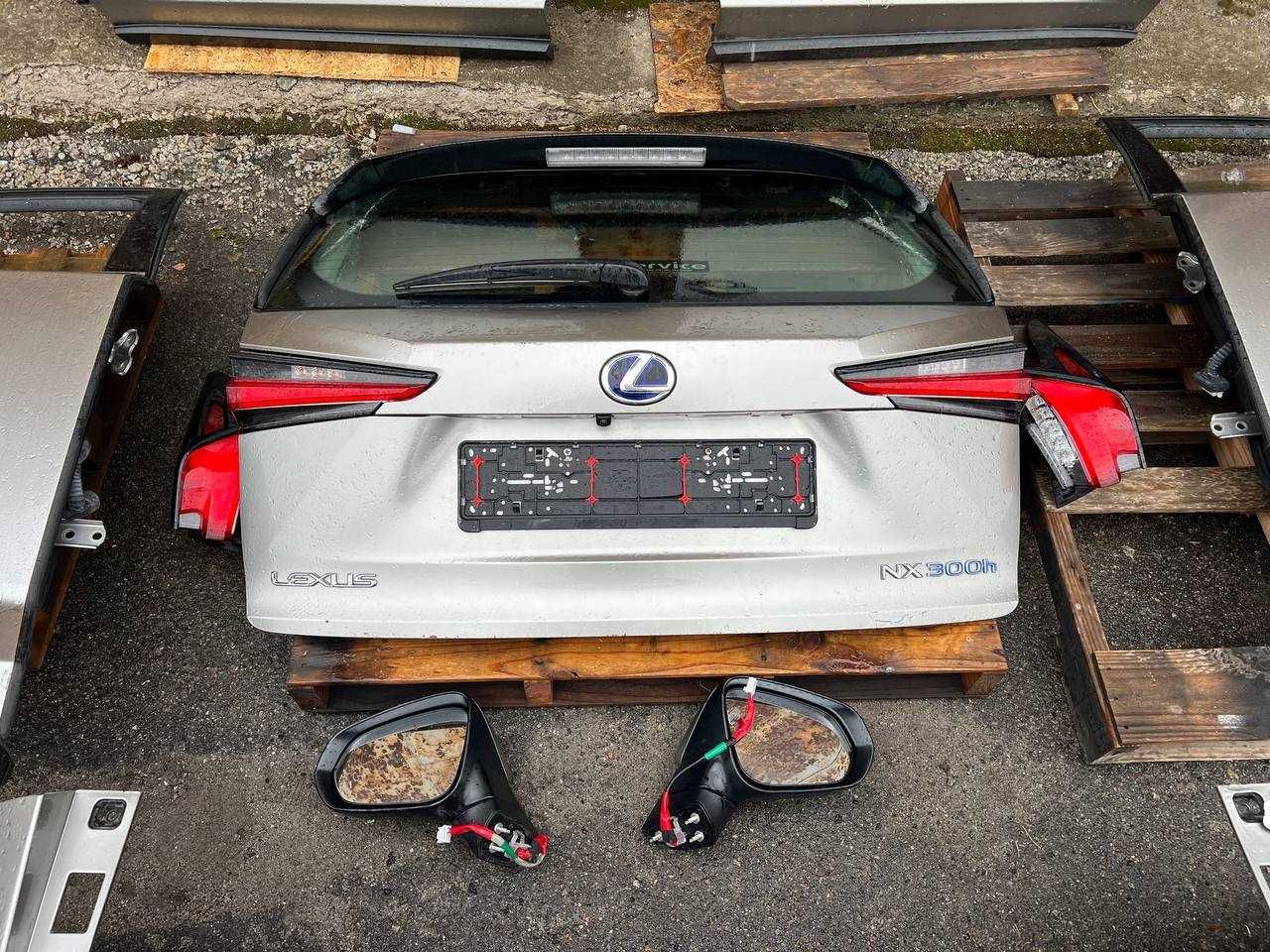 Двері Lexus NX Бампер Лексус НХ Фонарі Стопи Зеркало Двери Фонарь