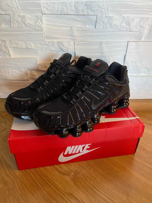 Buty Nike Shox TL Nowe czarne rozmiar 44
