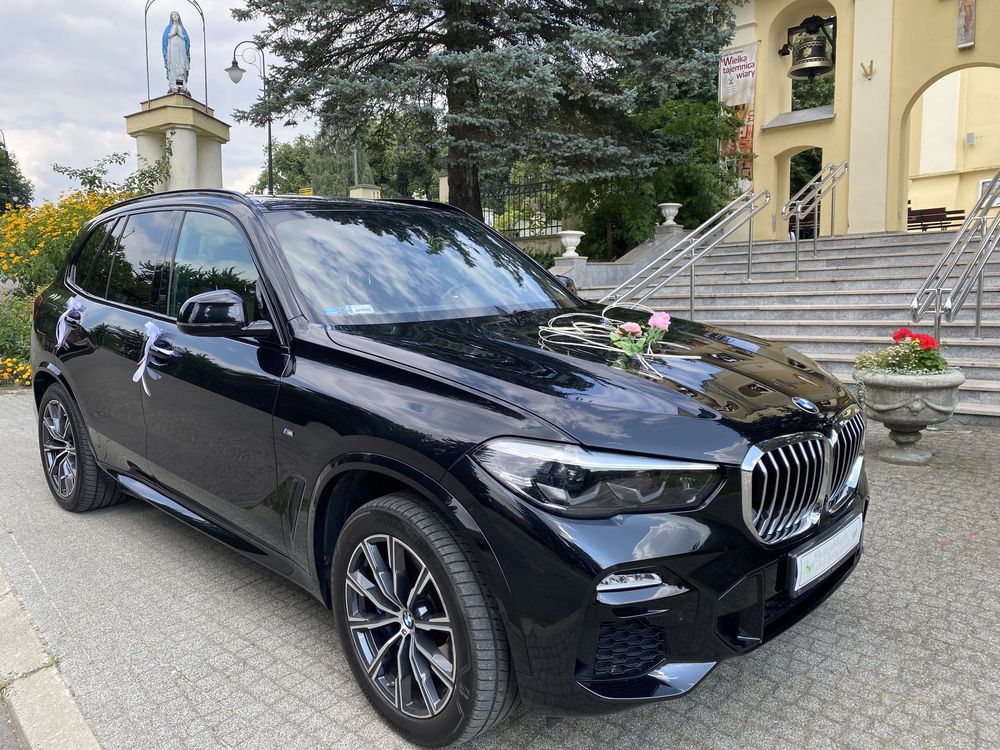 Auto do ślubu najnowsze BMW X5, wolne terminy, Wypożyczalnia