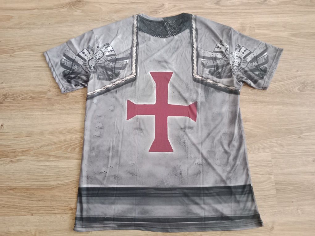 Koszulka t-shirt męski duży 6XL Templariusze