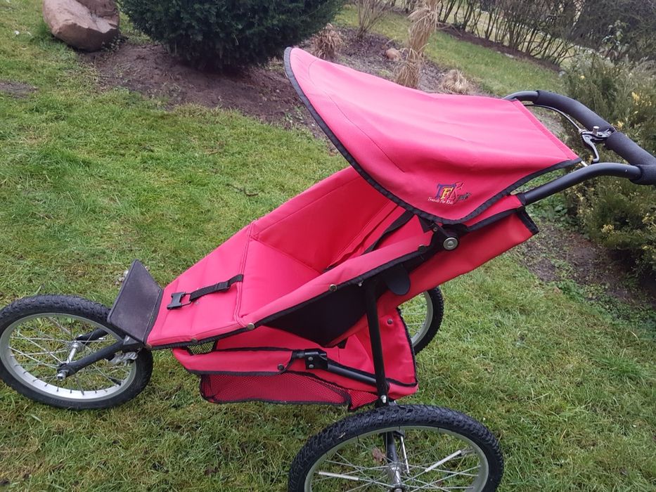 Wózek Do joggingu biegania biegowy TFK spacerowy biegus