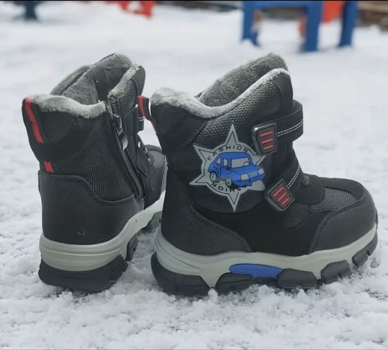 Зимові термоботінки для хлопчика