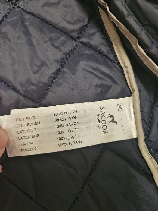 Casaco quilted Sacoor brothers