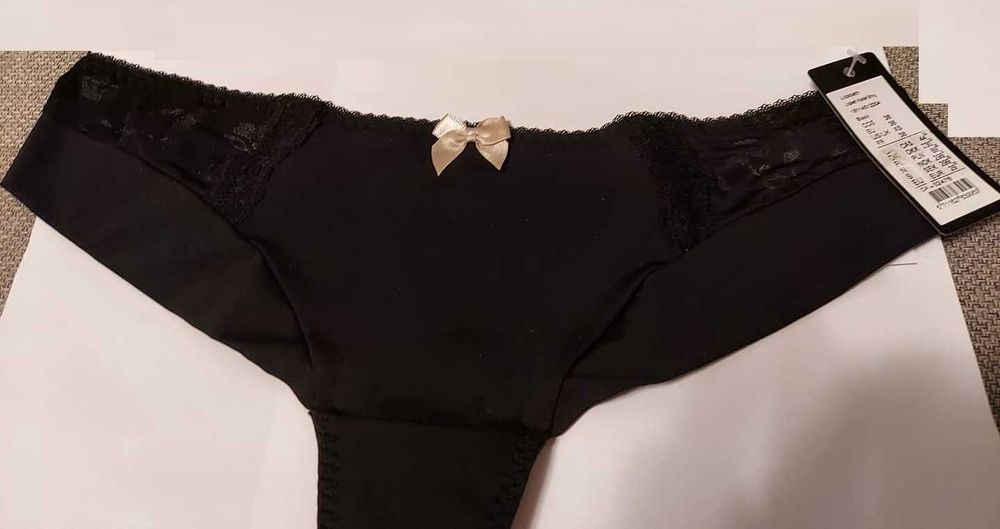 ekskluzywne majtki hipster string Change czarne XS Lizabeth Walentynki