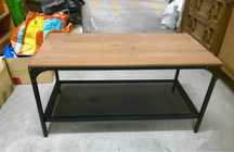Mesa de Televisor Ikea Madeira e Metal [M.Boas Condiçoês]