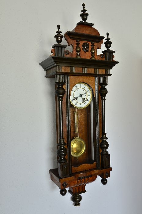 Eklektyk KIENZLE po renowacji Niemcy zegar wiszący