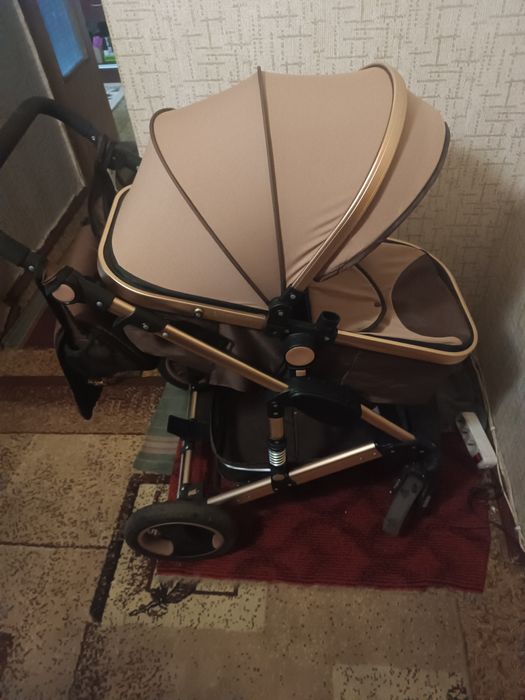 Коляска універсальна 3 в 1 VEVOR вантажо підйомність 25 кг