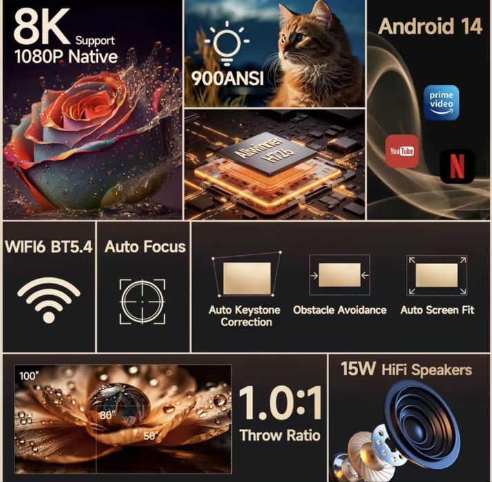 Проектор Magcubic Hy350 Max. В наявності