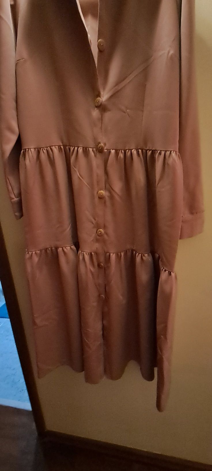 Vestido rosa velho novo tamanho unico