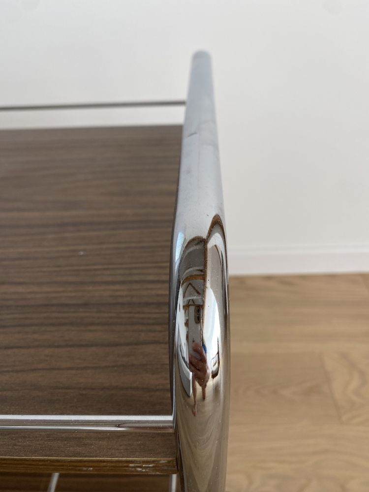 Stolik barek bauhaus prl mid century lata 70