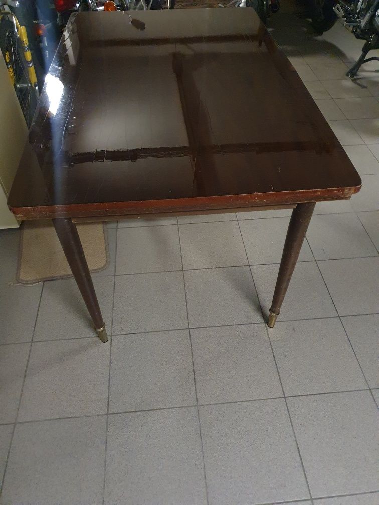 Stół drewniany, krzesła Holenderski