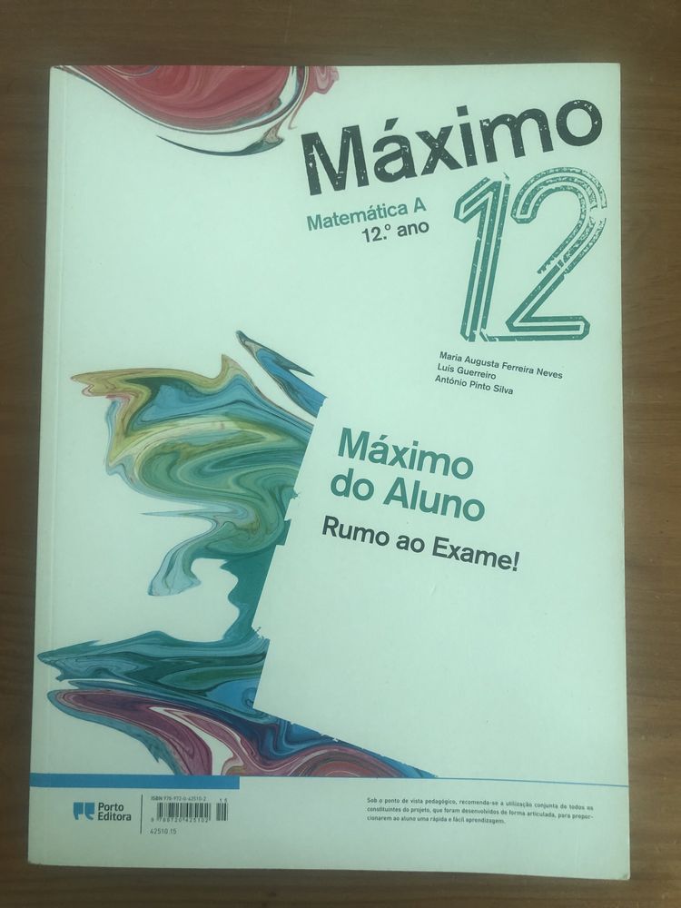 Maximo - Matematica A, 12° ano