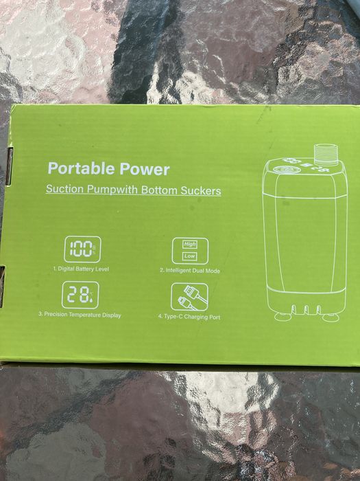 Новий портатывный душ на 6000Mha