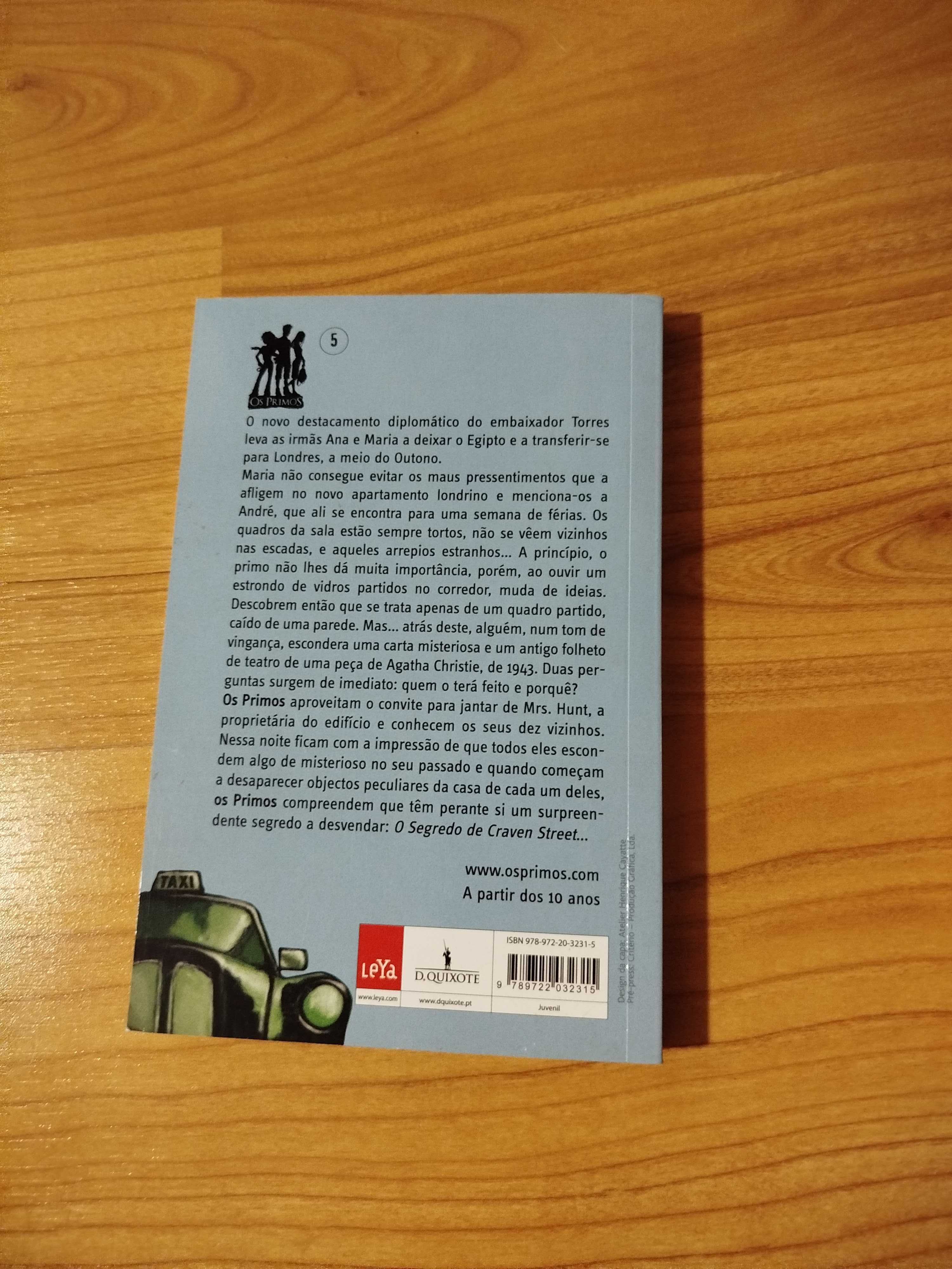 Livro Os Primos - O Segredo de Craven Street