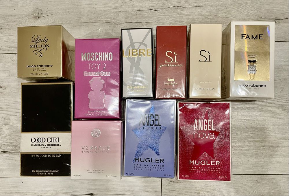 Perfumy damskie i męskie oryginalne 50 ml i 90 ml
