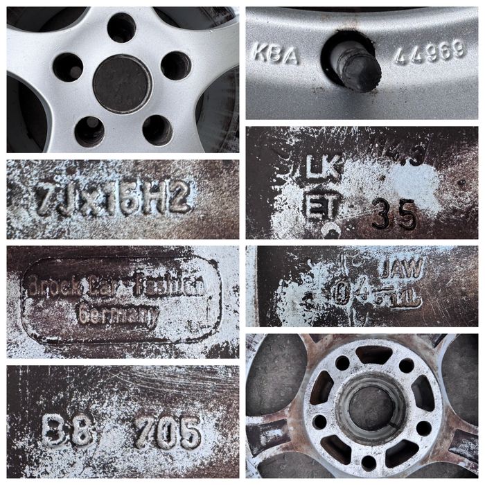 Литые диски r15 5x114.3 ET-35 Toyota/Mazda/Hyundai/KIA/Renault/Nissan