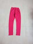 Legginsy getry 152-158 różowe bawełna długie dziewczynka BDB