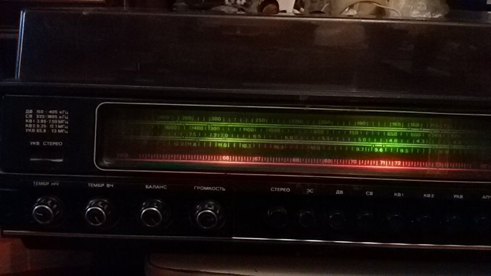 Радиола "Вега-323-стерео" с колонками