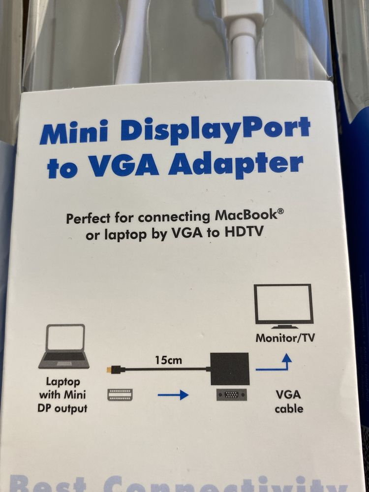 Адаптер STLab Mini DisplayPort (Thunderbolt) Male - VGA Female 0.18 м