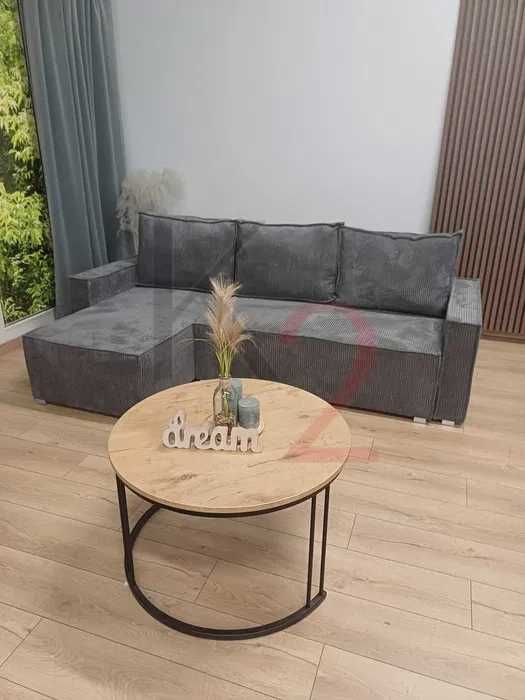 Narożnik Orlean Kanapa Sofa Rogówka z Funkcją spania Łóżko USB +GRATIS