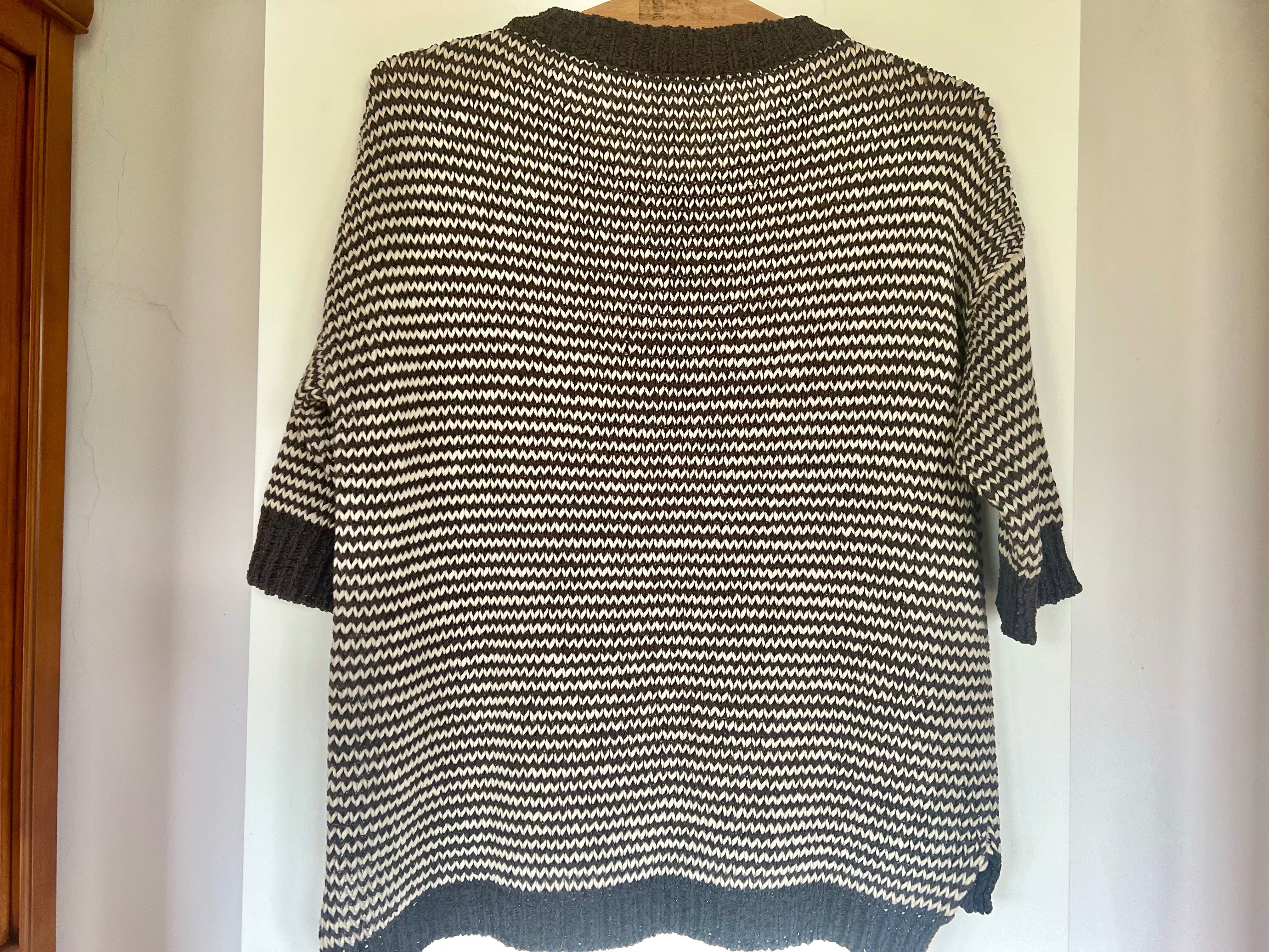 Sweter Max Mara Weekend z dzianiny bawełnianej