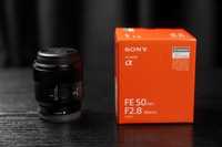 Obiektyw Sony FE 50 mm F2.8 MACRO SEL50M28