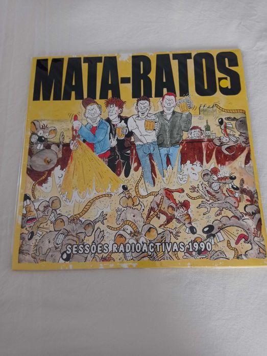 Mata-Ratos "Sessões Radioactivas" - LP (Novo)