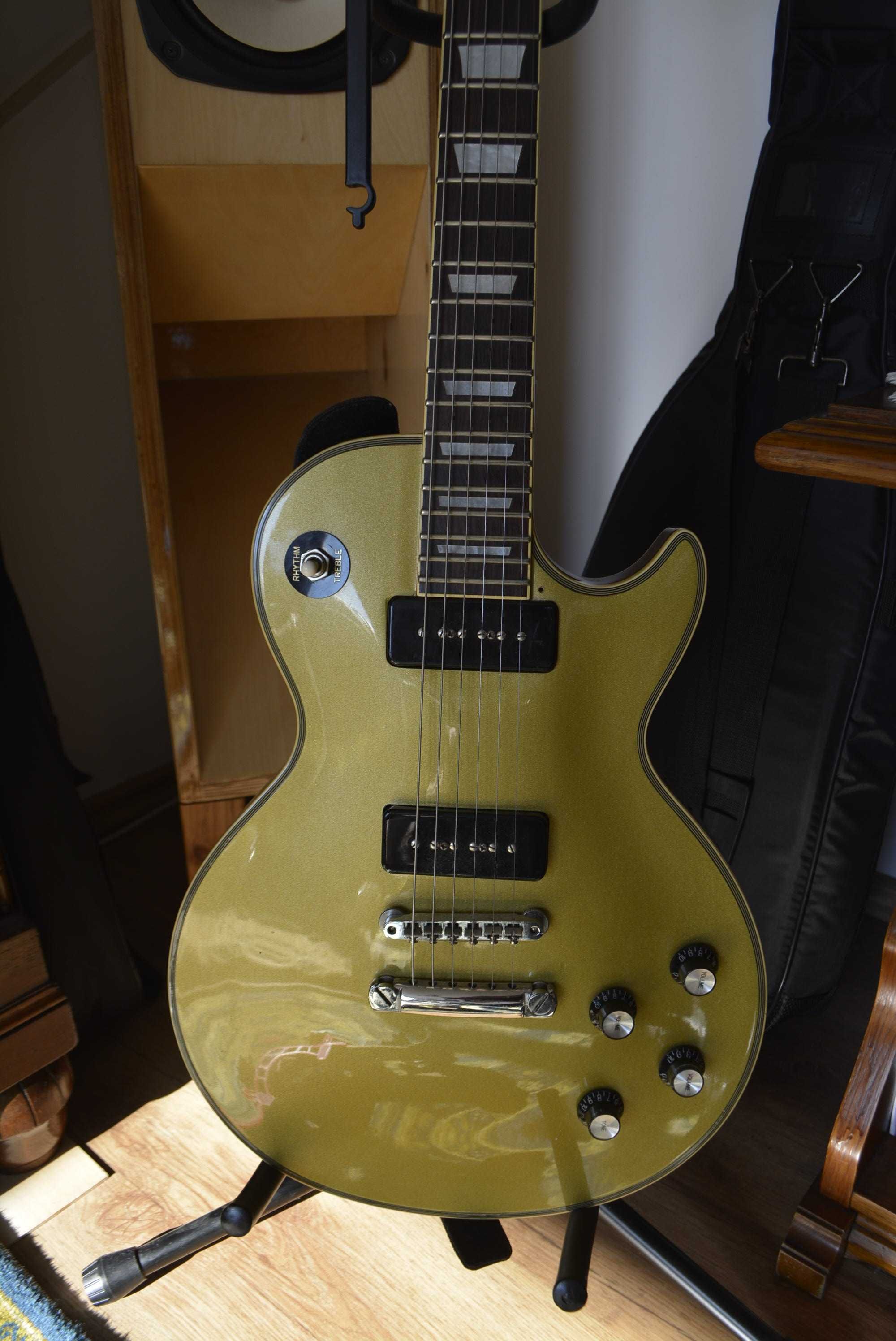 Gitara Hohner L90 Les Paul Gold Top P90  (Gibson Epiphone Ibanez) 1983