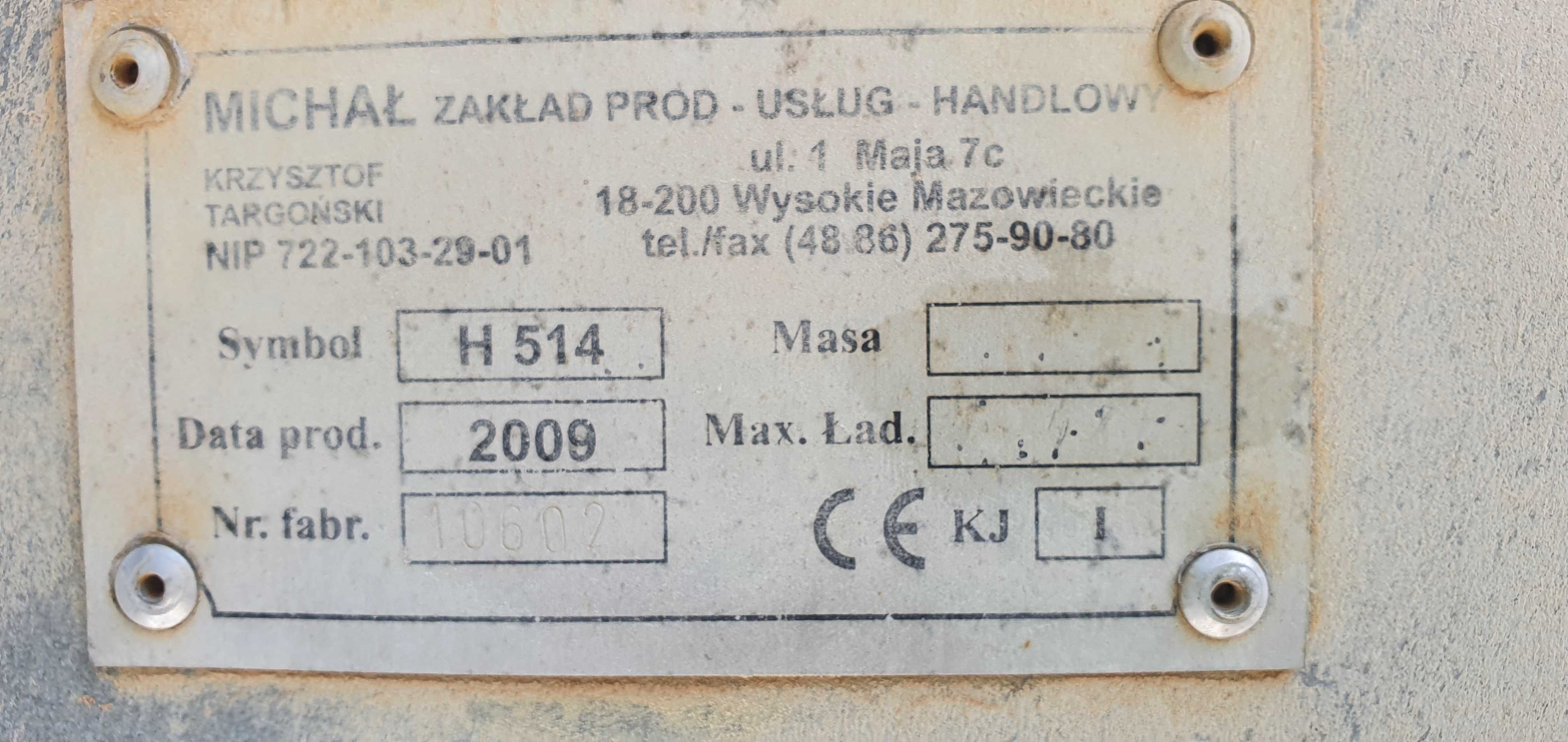 7 ton silos Bin do paszy zboża wszystkiego