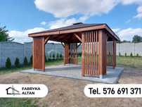 Altana, altanka, ogrodowa, drewniana, 4x4, producent , ELDORADO