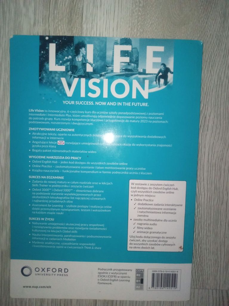 Life Vision Intermediate B1, ćwiczenia