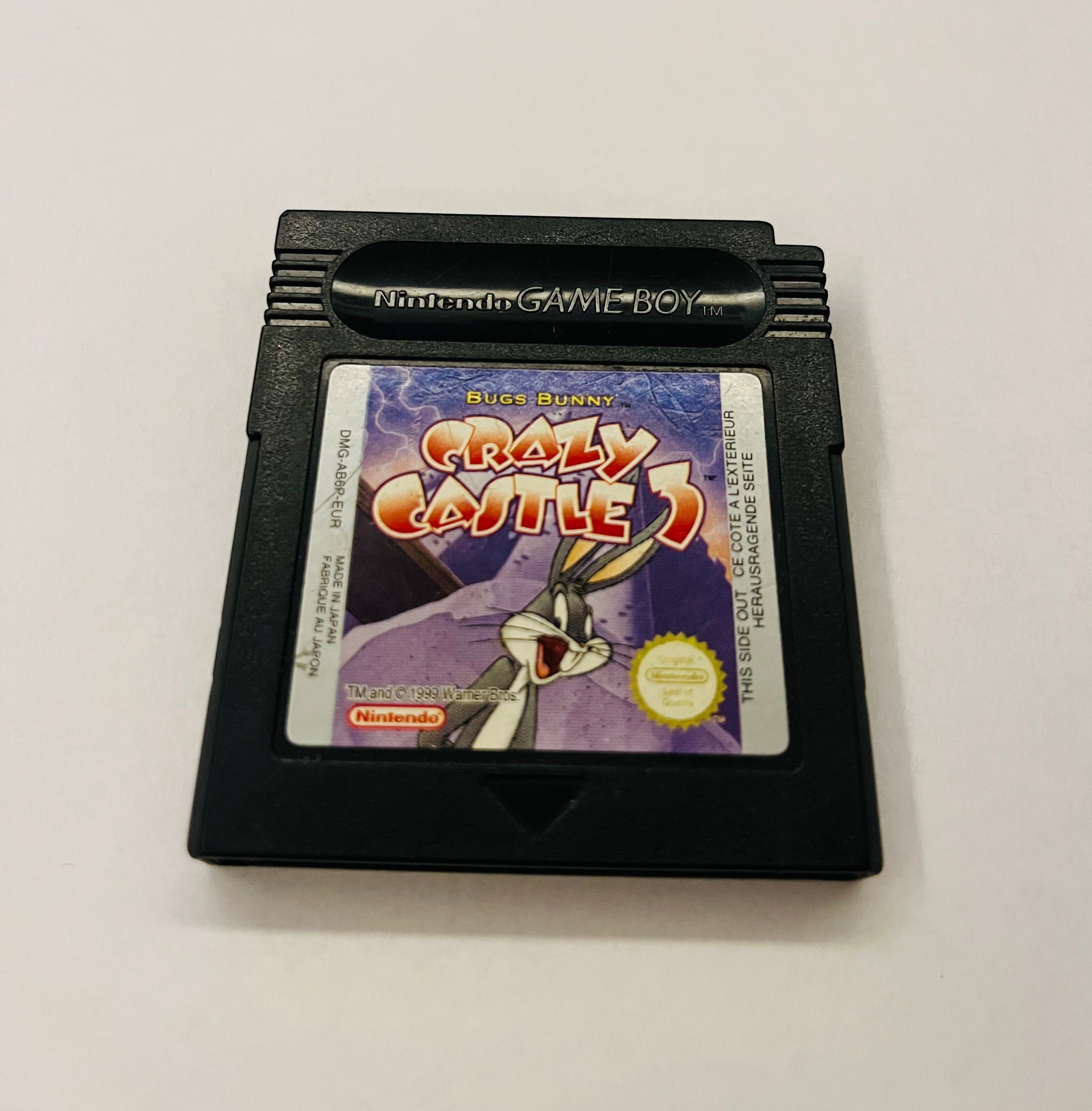 Gra nintendo game boy bugs bunny crazy castle 3