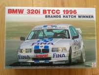 Model do sklejania BMW 320 E36 skala 1:24 NuNu Model Kit