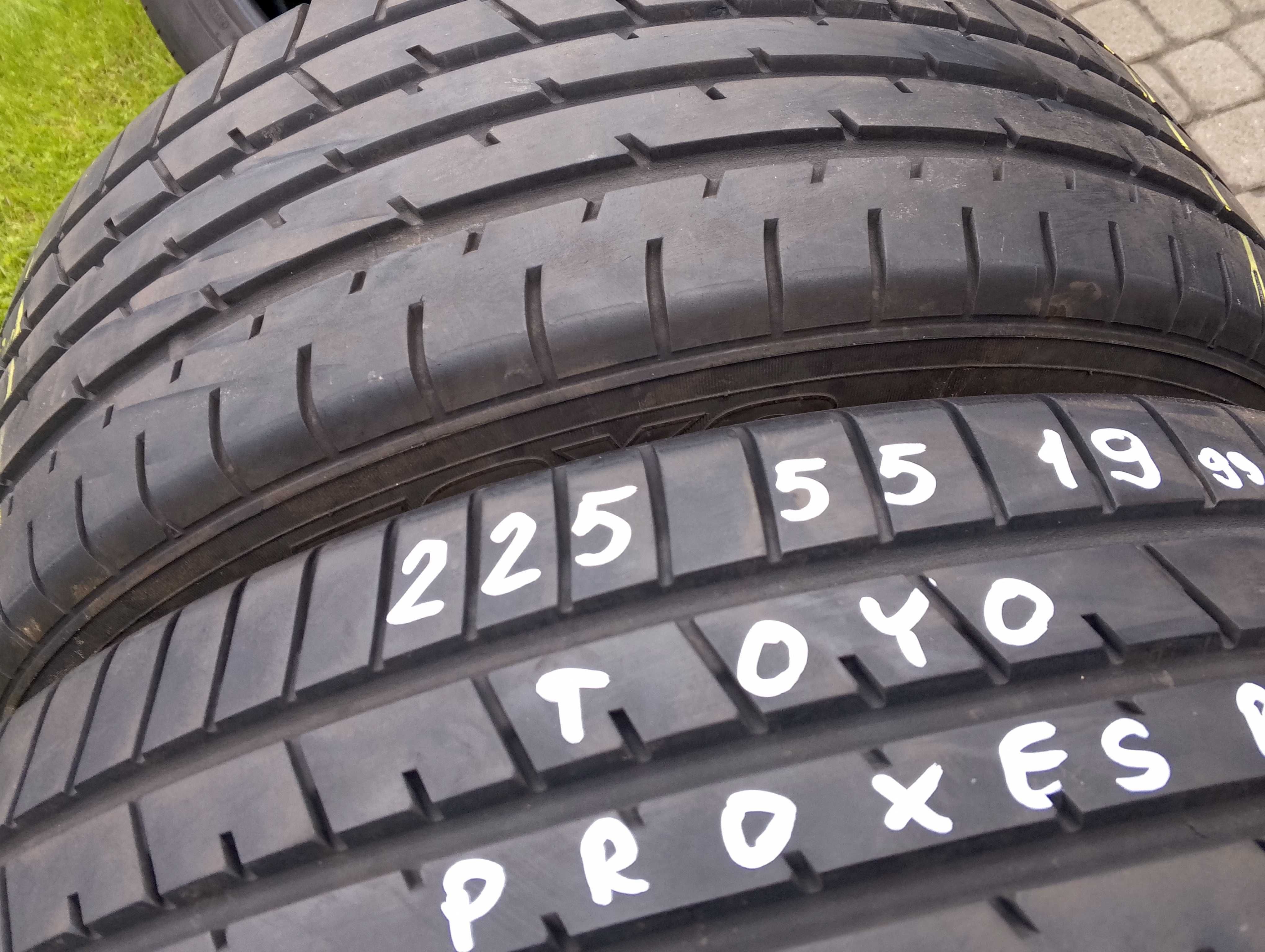 opony jak NOWE 2szt. 225/55/19 Toyo Proxes , 2020 rok