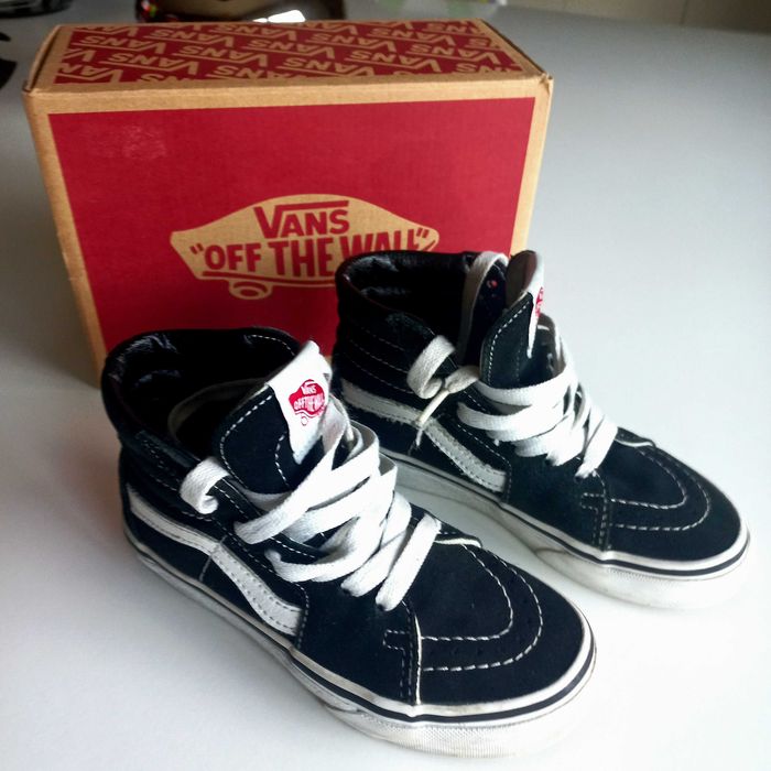 Vans criança sapatilhas