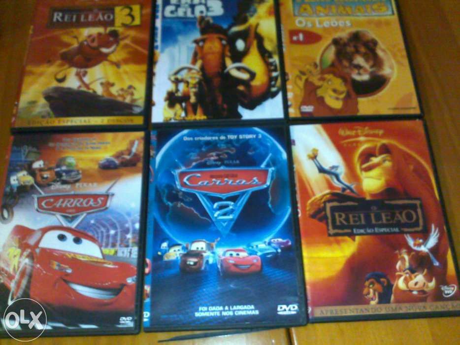 Vendo pack filmes animação