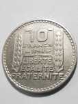 10 franków, francs 1948 - Francja - bardzo ładny stan