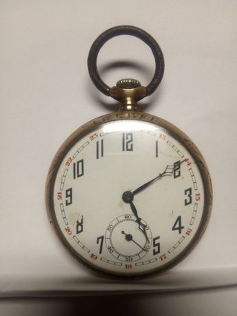 Antigo relógio de bolso Exellor Marque Deposé P.M.B. á trabalhar