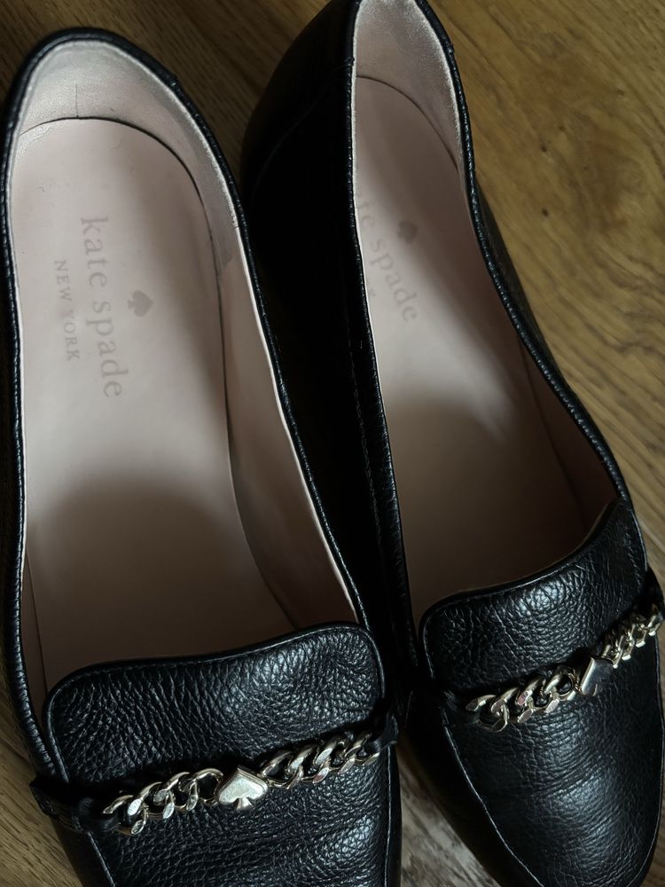 Skórzane mokasyny Kate Spade, rozm. 40 EU (9.5 US)