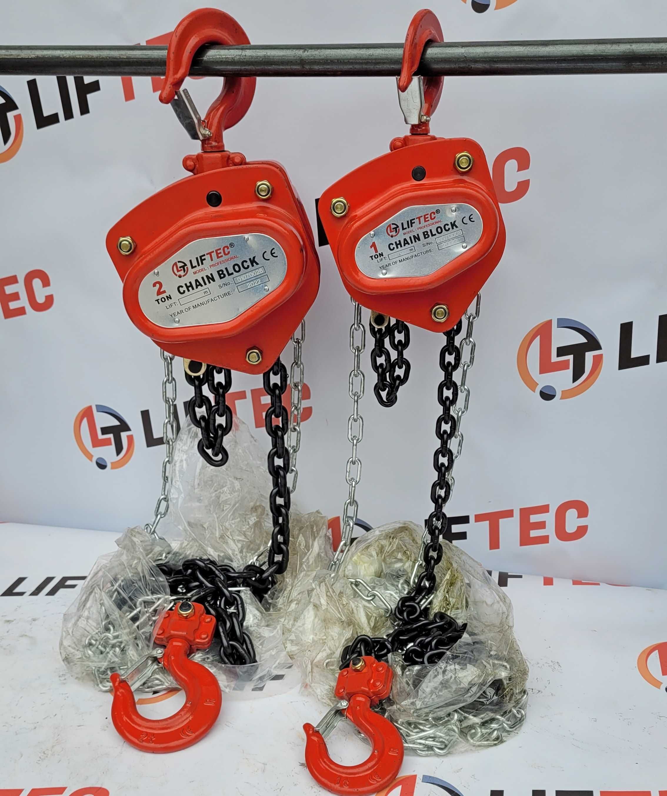 Таль ручна лебідка ланцюгова важільна LIFTEC, POLTEK, HAKLIFT 1,2,3,5т