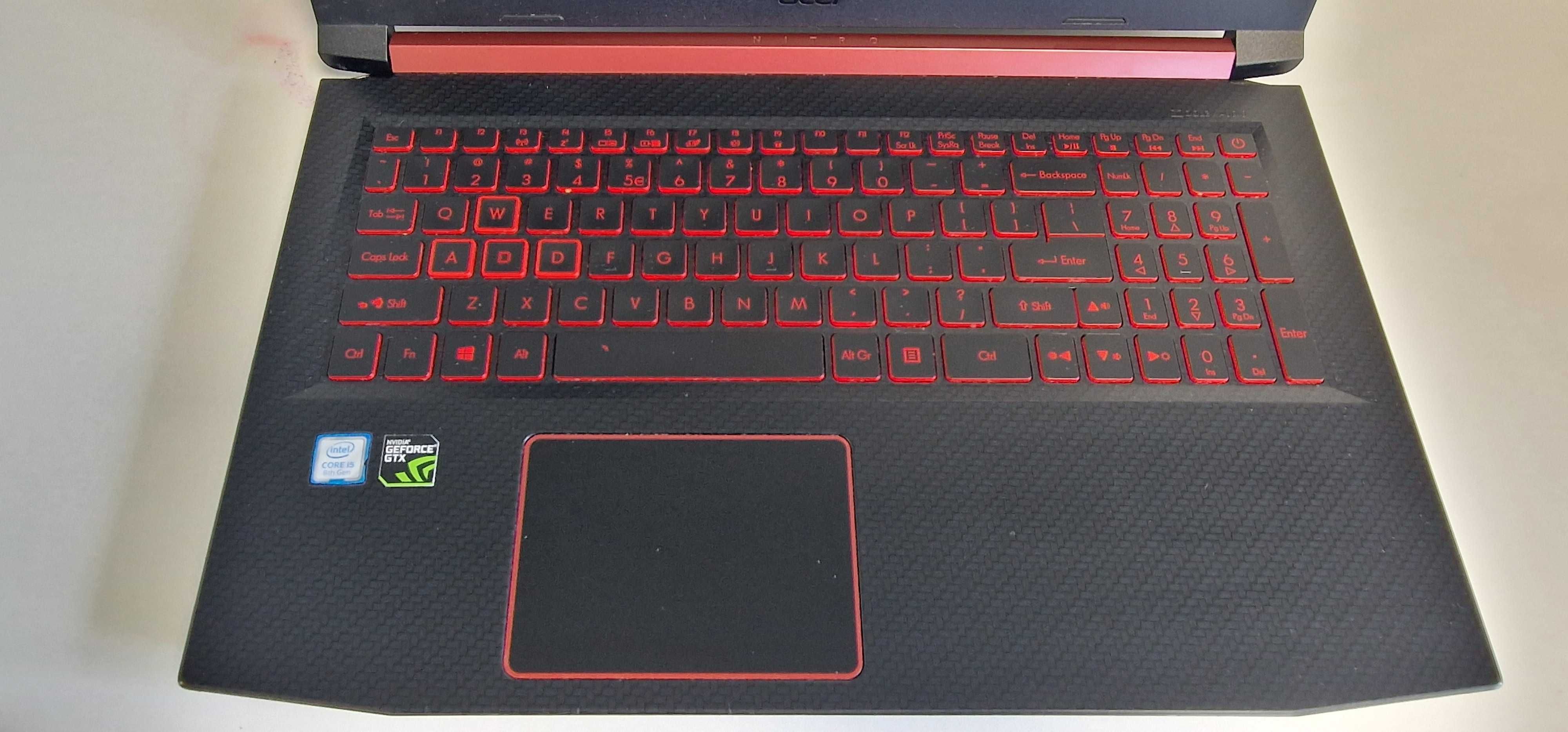 Acer Nitro AN515-52 i5-8300H / 16GB / SSD256 / GTX1050 4GB / FV GW