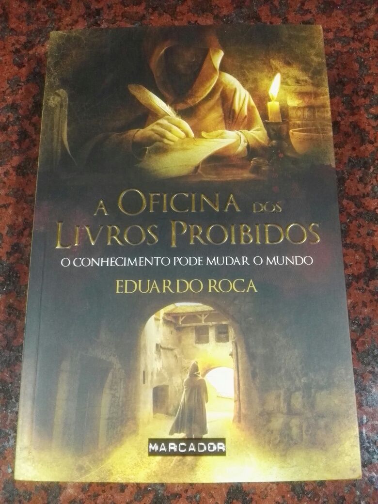 A Oficina dos Livros Proibidos - de Eduardo Roca - NOVO