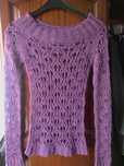 Camisola de Malha Roxa