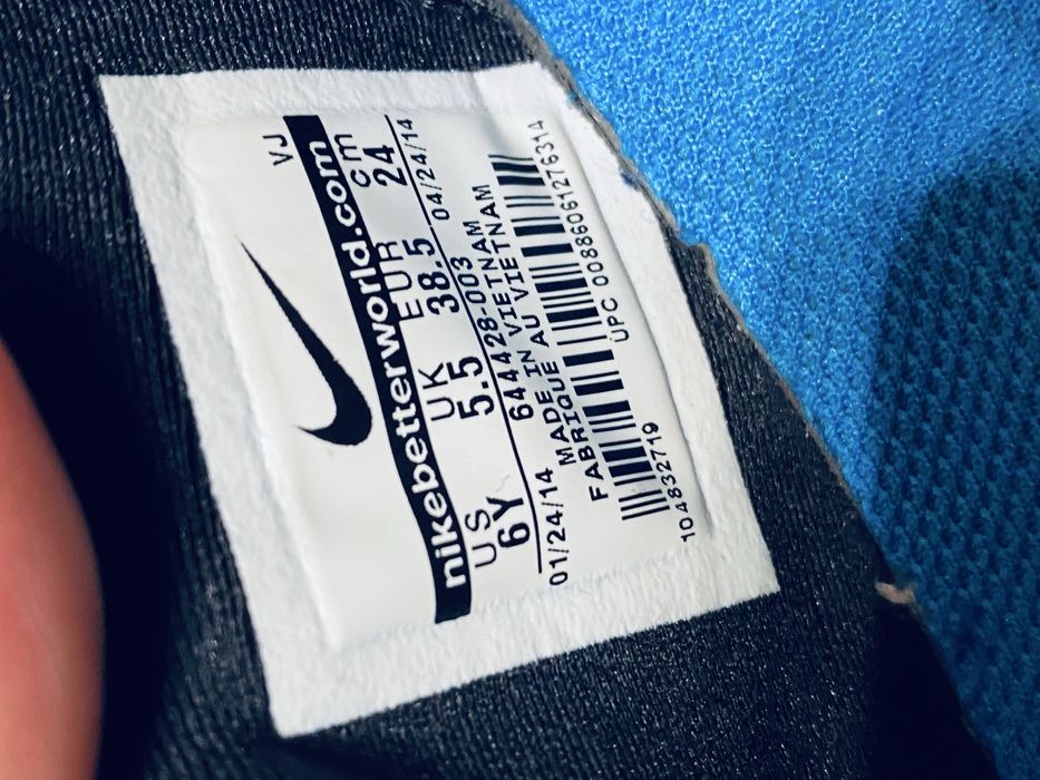 Кросівки дитячі nike free 5.0 gs оригінал, бігові, легкі 38.5