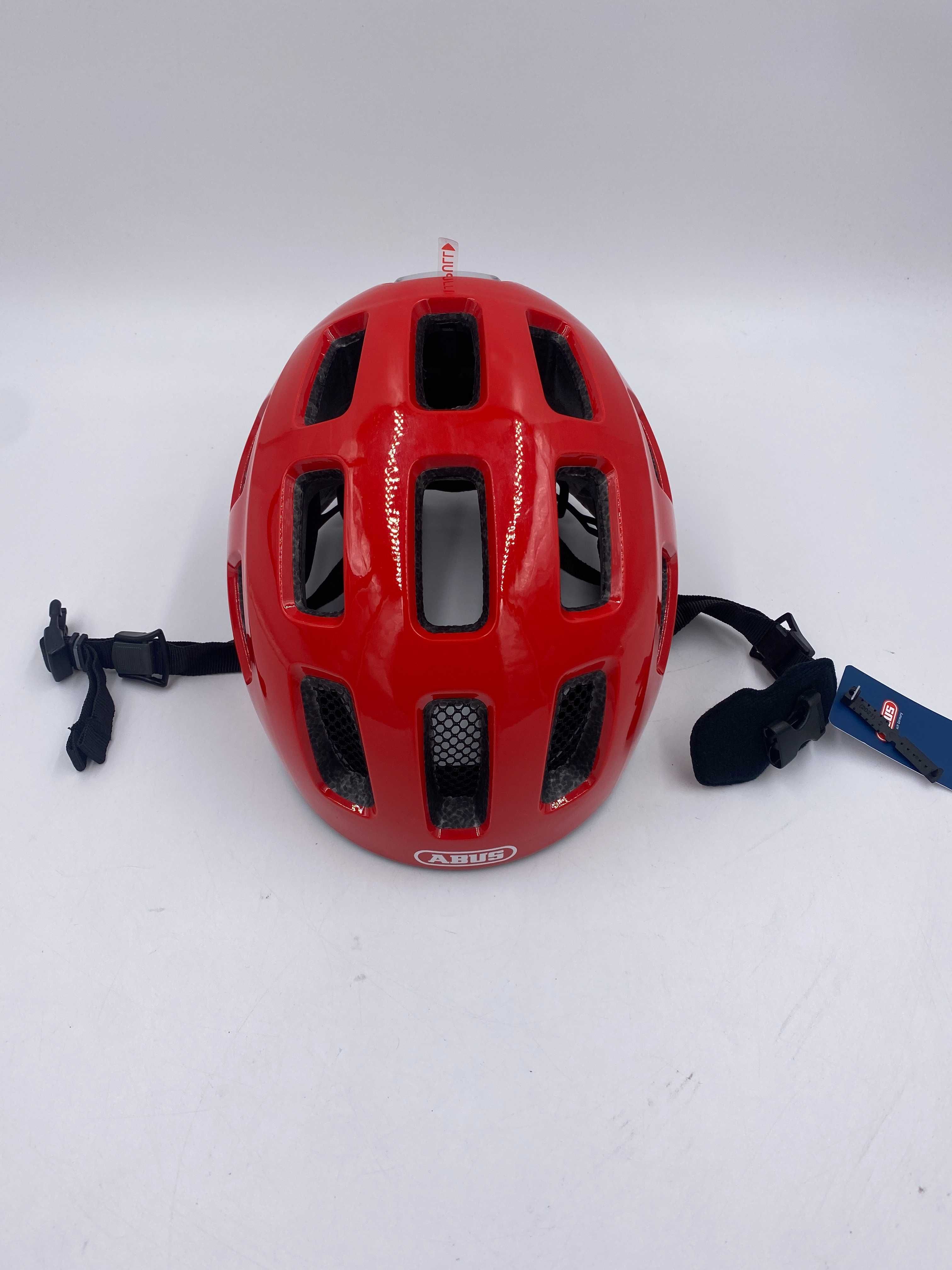 Kask rowerowy ABUS Youn-I 2.0 czerwony r. S 48-54 cm
