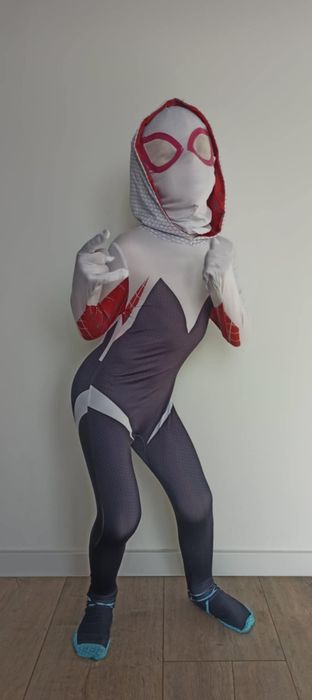 Nowy strój, kostium Gwen Stacy Spidey Marvel Avengers (Rozm.120)