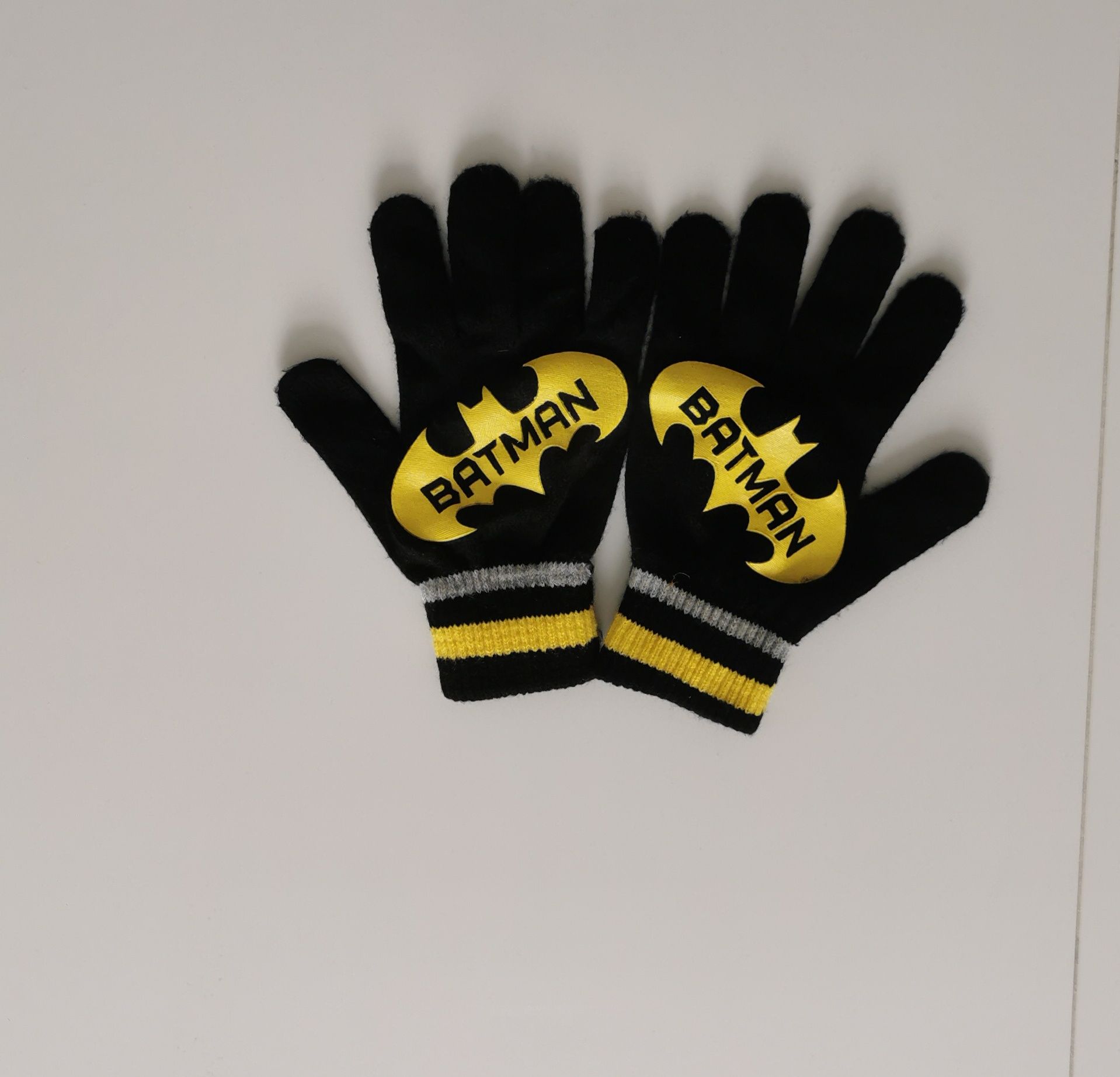 Batman rękawiczki zimowe chłopięce 10-12 lat