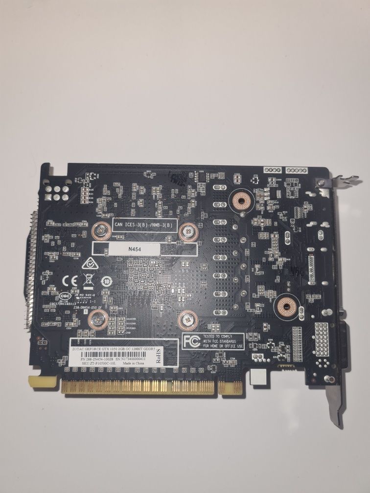 Gtx 1050 2gb OC Zotac. !!!OPIS!!!