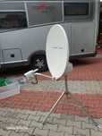 Kamper. Antena sat automat. TRAVEL VISIONKemping